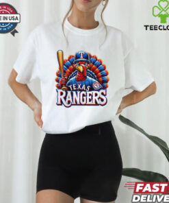 Happy Thanksgiving Texas Rangers baseball Turkey shirt