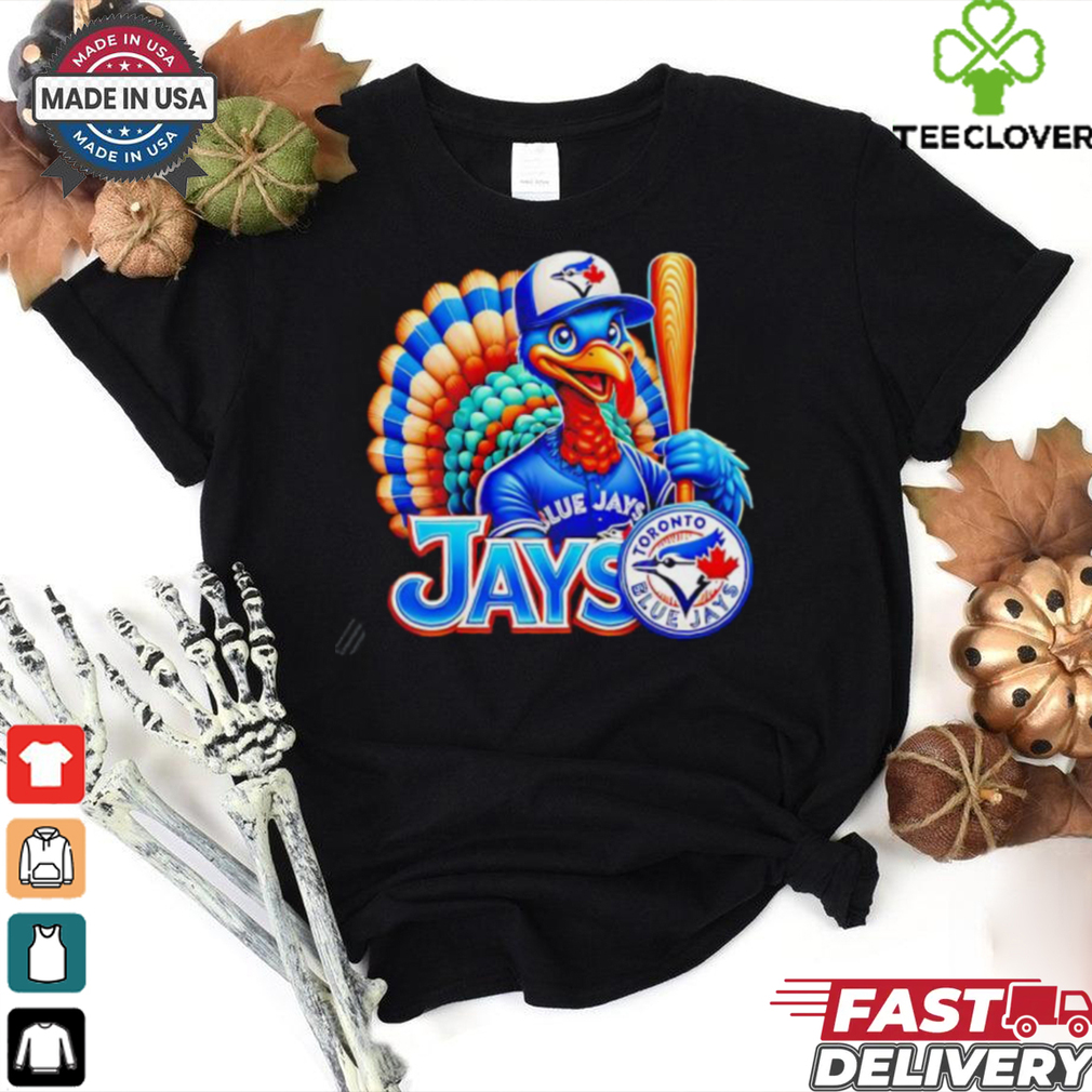 Happy Thanksgiving Toronto Blue Jays Football Turkey shirt Happy Thanksgiving Toronto Blue Jays Football Turkey shirt
