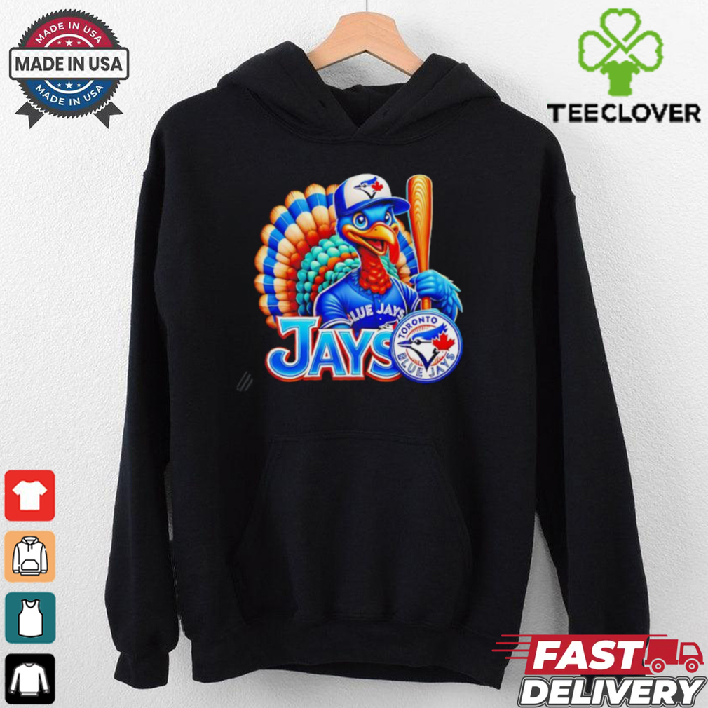 Happy Thanksgiving Toronto Blue Jays Football Turkey shirt Happy Thanksgiving Toronto Blue Jays Football Turkey shirt