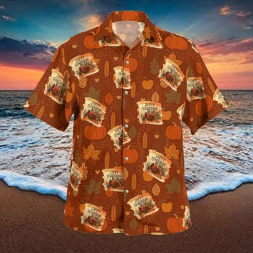 Happy Thanksgiving Turkey Hawaiian Shirt