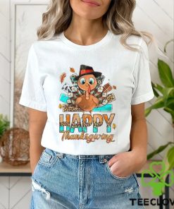 Happy Thanksgiving Turkey Thankful T Shirt