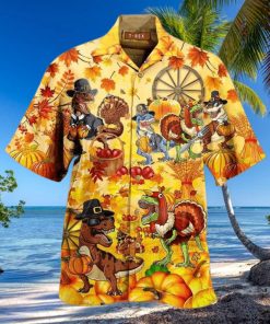 Happy Trexgiving Hawaiian Shirt Unisex Adult