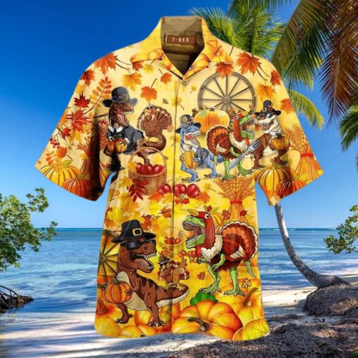 Happy Trexgiving Hawaiian Shirt Unisex Adult