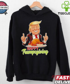 Happy Trumpsgiving Donald Trump Dinner With Turkey Cute shirt