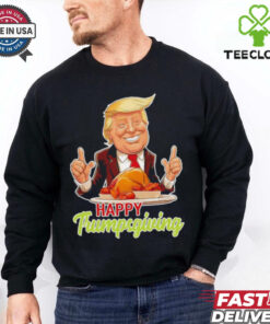 Happy Trumpsgiving Donald Trump Dinner With Turkey Cute shirt