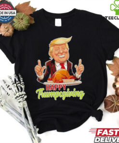 Happy Trumpsgiving Donald Trump Dinner With Turkey Cute shirt