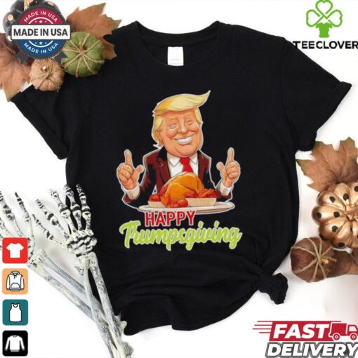 Happy Trumpsgiving Donald Trump Dinner With Turkey Cute shirt