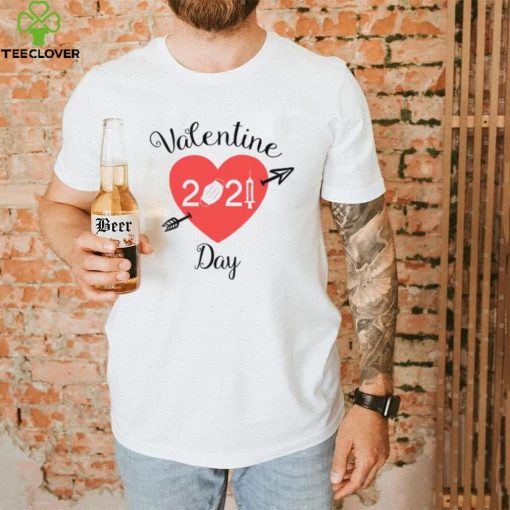 Happy Valentine’s Day 2021 heart face mask T hoodie, sweater, longsleeve, shirt v-neck, t-shirt