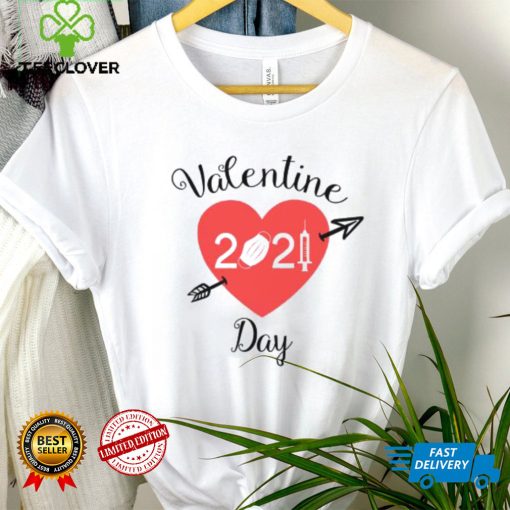 Happy Valentine’s Day 2021 heart face mask T hoodie, sweater, longsleeve, shirt v-neck, t-shirt