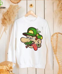 Happy Vibe Mario head Weed shirt