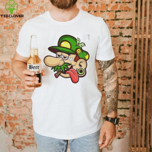 Happy Vibe Mario head Weed shirt