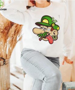 Happy Vibe Mario head Weed shirt