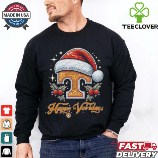 Happy Vol iday It’s Great To Be A Tennessee Christmas Shirt