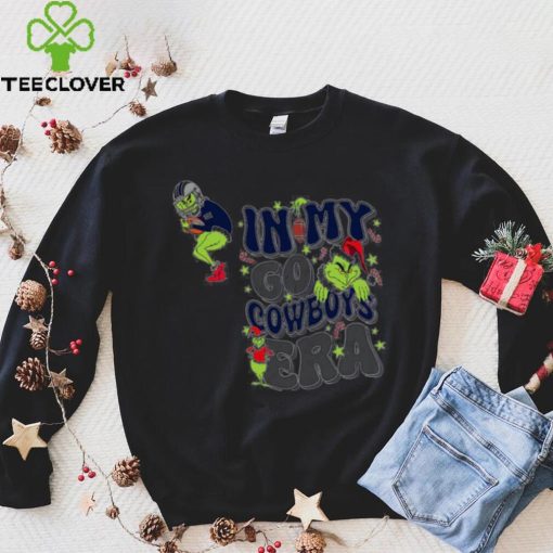 Happy Xmas Dallas Cowboys football Grinch in my go Cowboys era gift hoodie, sweater, longsleeve, shirt v-neck, t-shirt