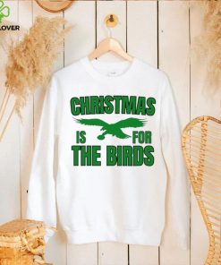 Happy Xmas Philadelphia Eagles football Christmas is for the birds logo shirt