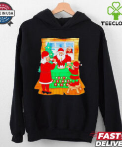Happy birthday Santa Christmas Jesus shirt