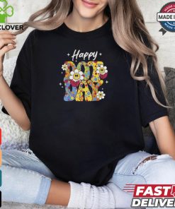 Happy dot day colorful polka dots kids boys girls toddlers shirt