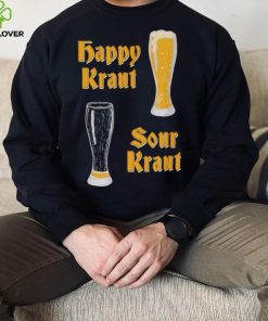 Happy kraut sour kraut oktoberfest with empty pint 2022 hoodie, sweater, longsleeve, shirt v-neck, t-shirt