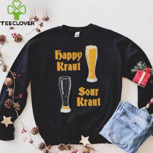 Happy kraut sour kraut oktoberfest with empty pint 2022 hoodie, sweater, longsleeve, shirt v-neck, t-shirt