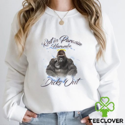 Harambe Aerógrafo dicks out shirt