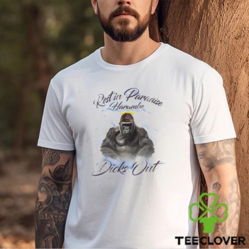Harambe Aerógrafo dicks out shirt