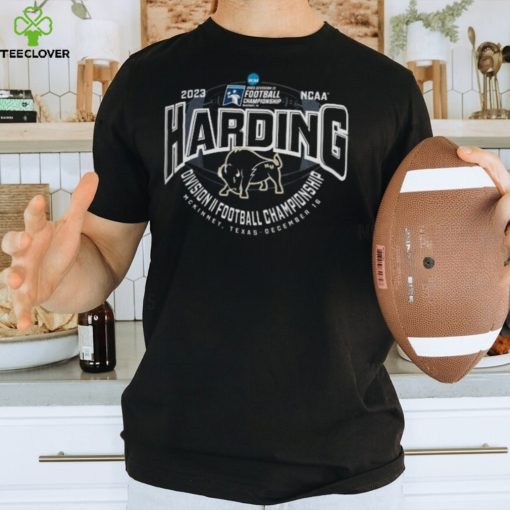 Harding Bisons 2023 NCAA Division II Football Championship Shirt