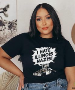 Harebrained Design I Hate Illinois Nazis Shirt