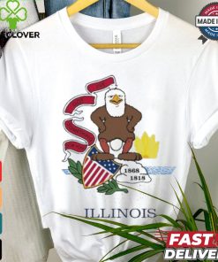 Harebrained Illinois Insurance State Flag Shirt