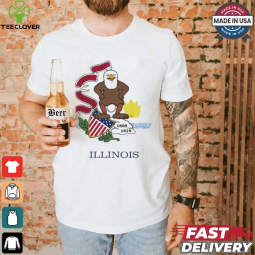 Harebrained Illinois Insurance State Flag Shirt