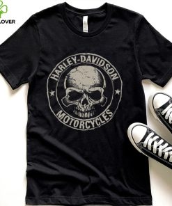 Harley Davidson Skull Badge T Shirt