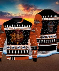 Harley Davidson Ugly Christmas Sweater For Fans