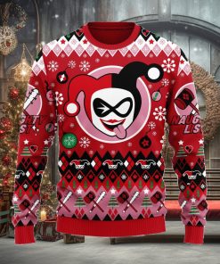 Harley Quinn Christmas Ugly Christmas Sweater Anime Xmas Men And Women Christmas Gift