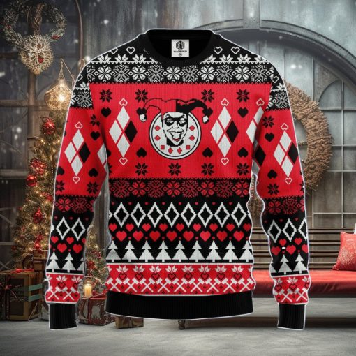 Harley Quinn Ugly Christmas Sweater Amazing Gift Men And Women Christmas Gift