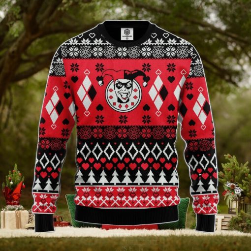 Harley Quinn Ugly Christmas Sweater Amazing Gift Men And Women Christmas Gift
