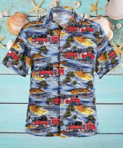 Harlingen Texas Harlingen Fire Department Hawaiian Shirt