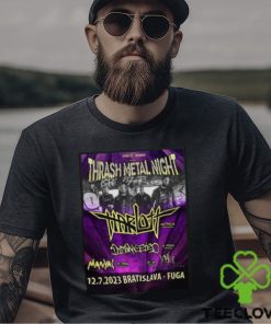Harlott Thrash Metal Night European Miserere 2023 Austraila Shirt