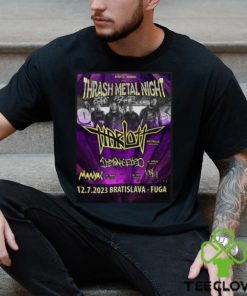 Harlott Thrash Metal Night European Miserere 2023 Austraila Shirt