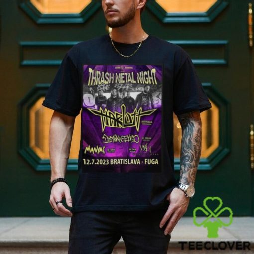 Harlott Thrash Metal Night European Miserere 2023 Austraila Shirt