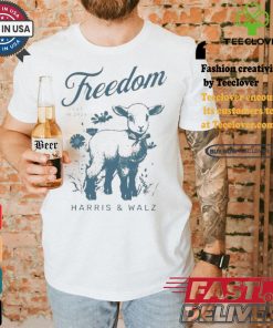 Harris And Walz Est In 2024 Sheep Freedom We’re Not Going Back T shirt