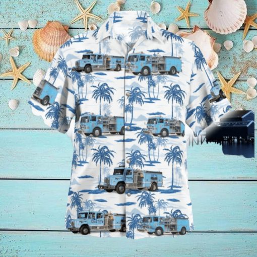Harris Gardens Fire Company Union Beach New Jersey Hawaiian Shirt