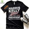 Harris Kelly For President 2024 Star Text Shirt