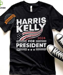 Harris Kelly For President 2024 Star Text Shirt