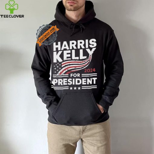 Harris Kelly For President 2024 Star Text Shirt