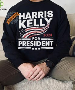 Harris Kelly For President 2024 Star Text Shirt