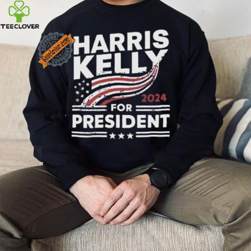 Harris Kelly For President 2024 Star Text Shirt