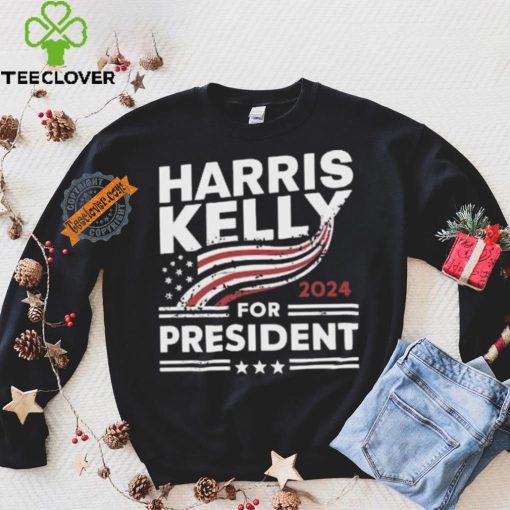 Harris Kelly For President 2024 Star Text Shirt