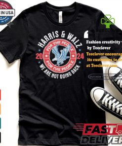 Harris Walz 2024 Election President Kamala Harris Tim Walz For The People We Are Not Going Back America Eagle Retro T shirt 1 Harris Walz 2024 Election President Kamala Harris Tim Walz For The People We Are Not Going Back America Eagle Retro T shirt
