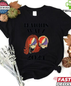 Harris Walz 2024 Grateful Dead T Shirt