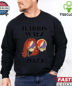 Harris Walz 2024 Grateful Dead T Shirt