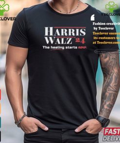 Harris Walz ’24 The Healing Starts Now Shirt